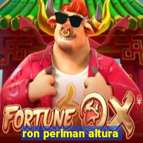 ron perlman altura